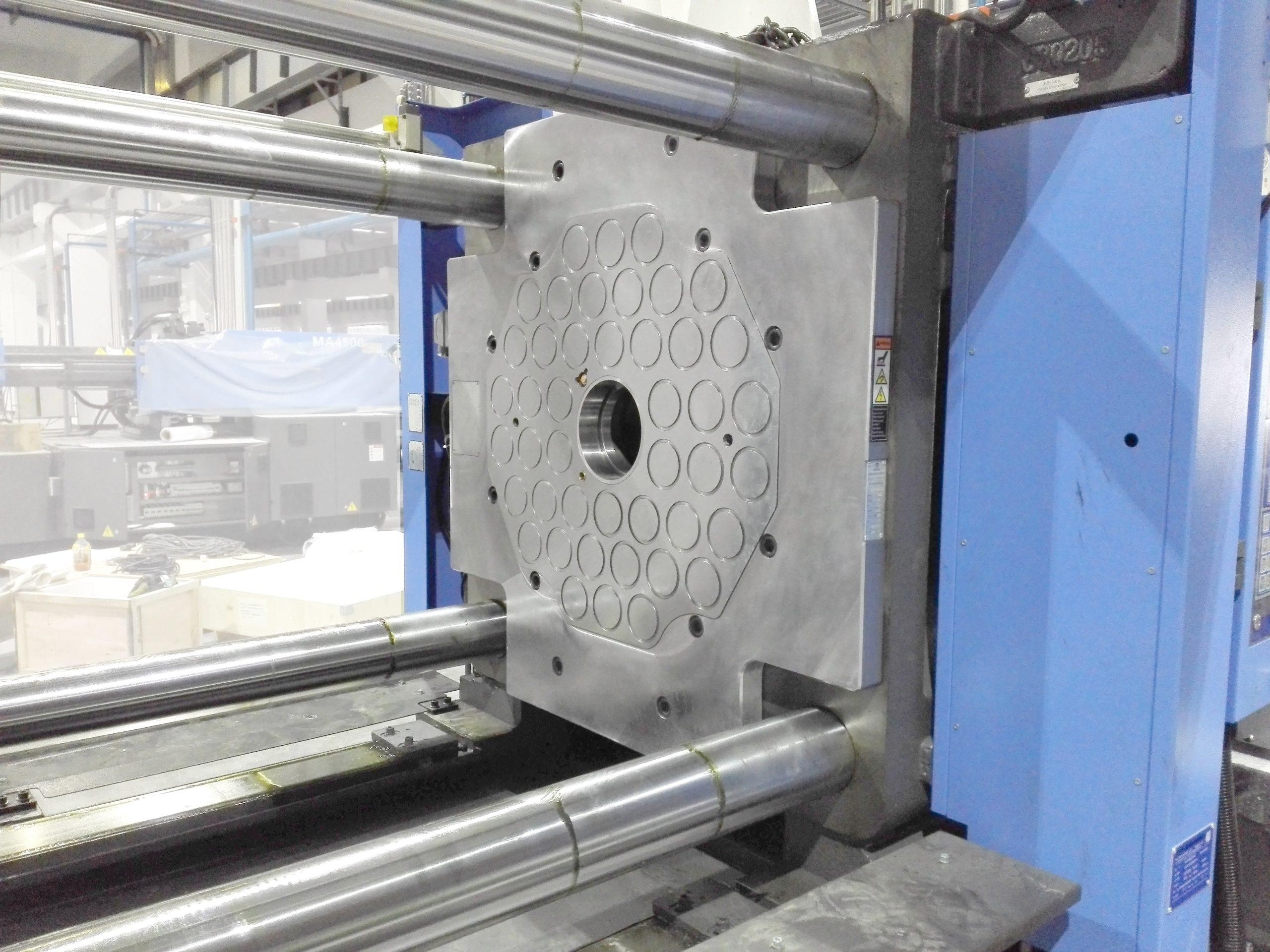 magnetic quick mold change system in injection molding machine