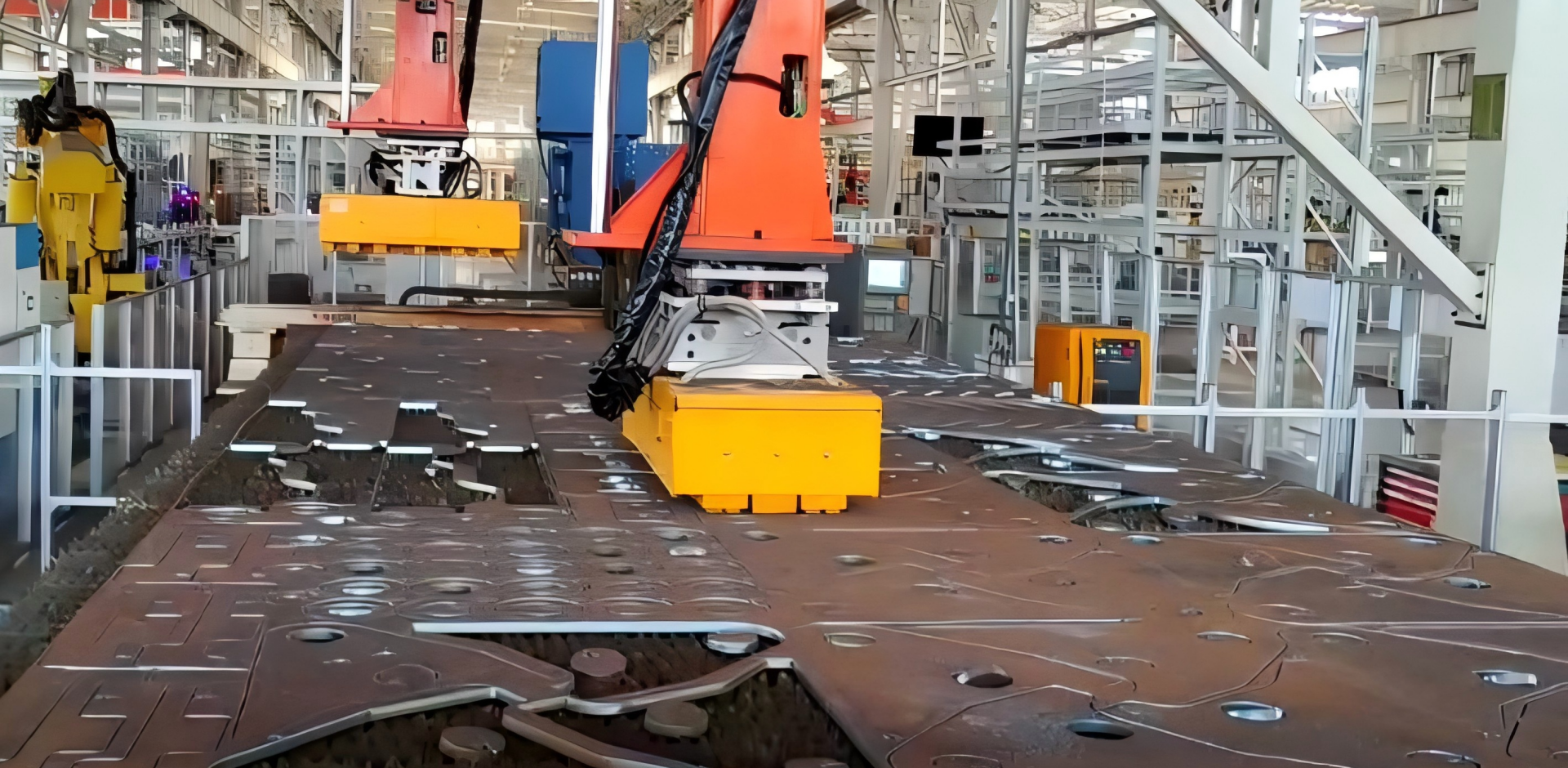 Steel Plate Sorting Cost Down Through Magnetic Gripper