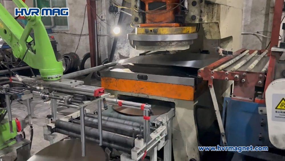 magnetic quick die change for 60T stamping press