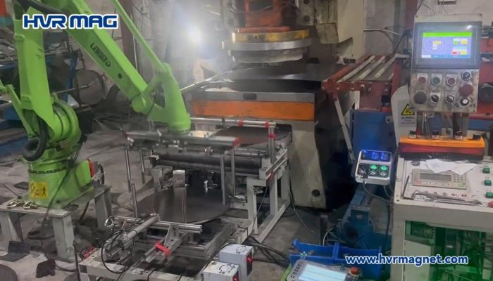 magnetic quick die change system for 60T stamping press