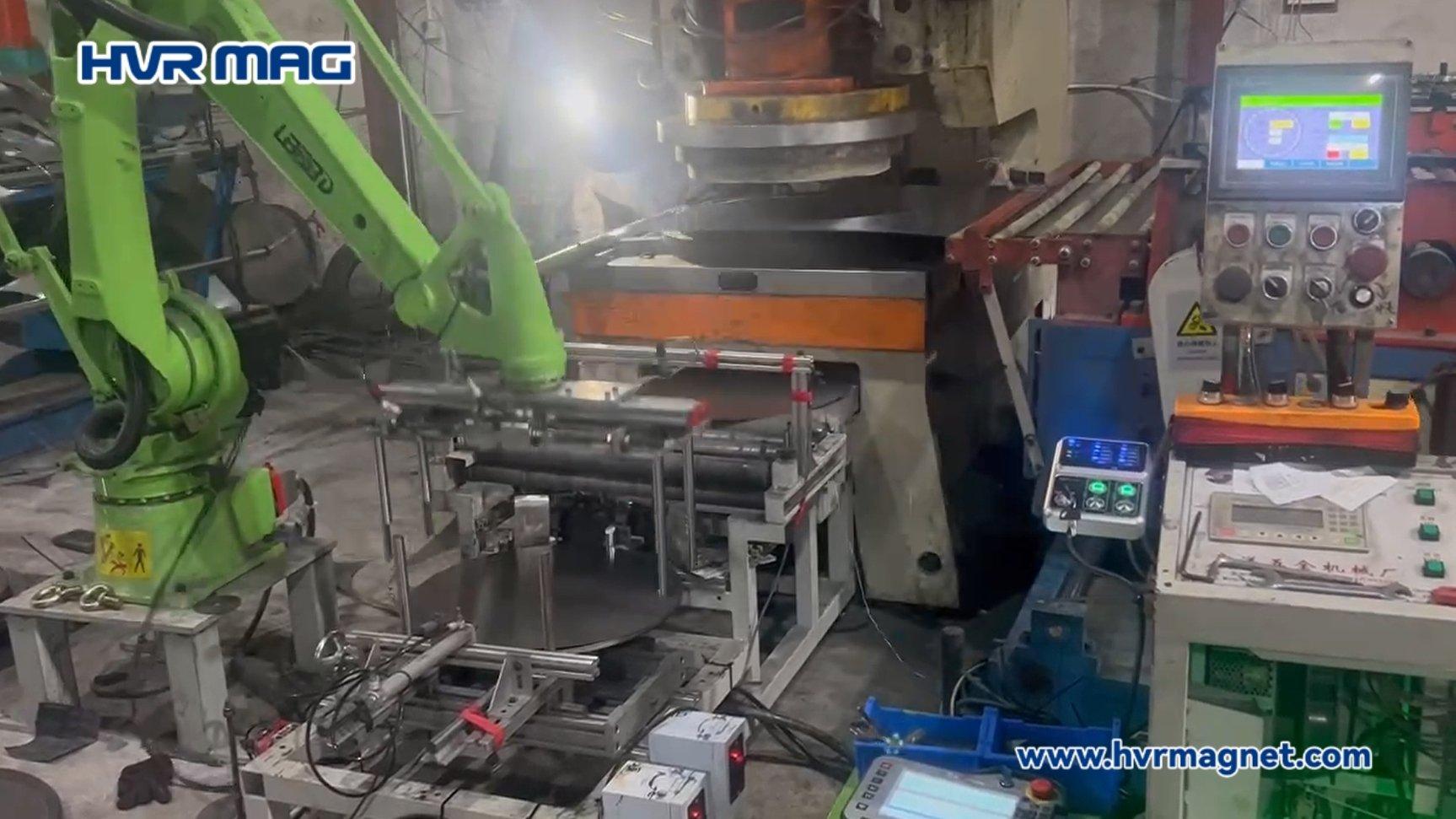 magnetic quick die change system for 60T stamping press