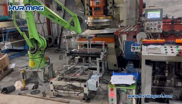 magnetic quick die change system for 60T stamping press