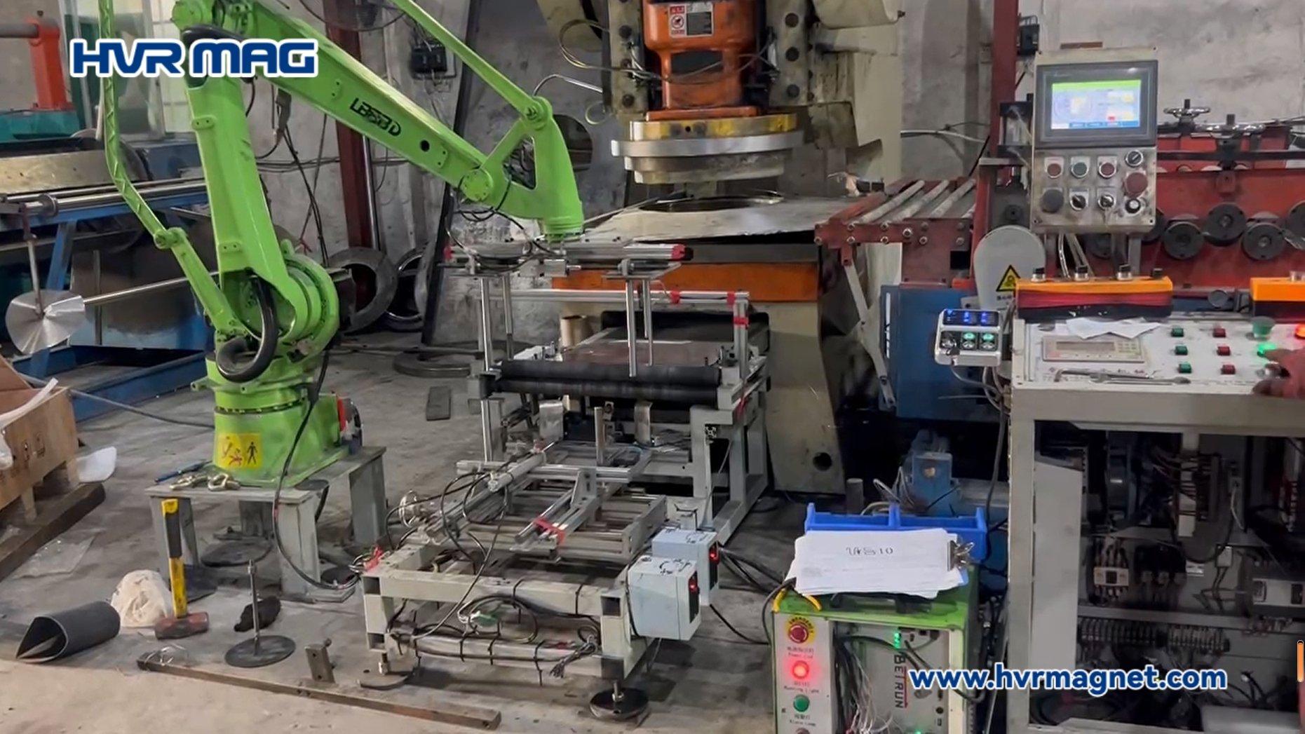 magnetic quick die change system for 60T stamping press