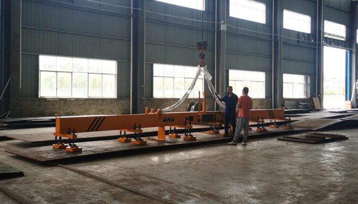Load Single Steel Plate to Cutting Table