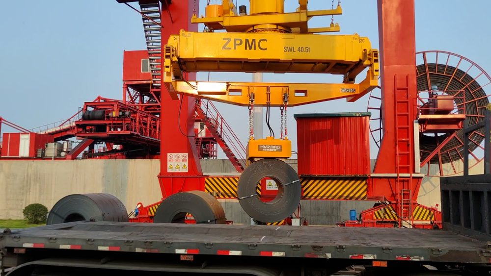 Magnetic Crane Handle Steel Coil