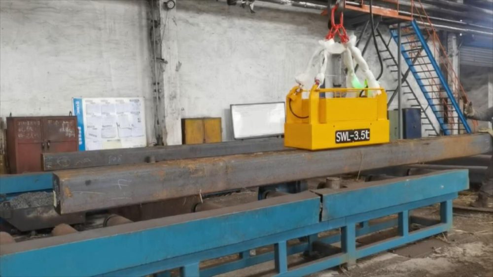 3.5T Billet Handling for Railway Track Manufacturing - HVRMAG