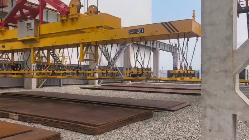 Steel plate warehousing