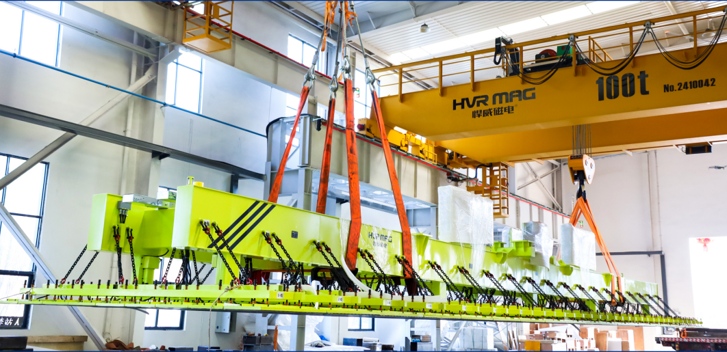 lifting magnets for sheet metal application in Steel Structure Company