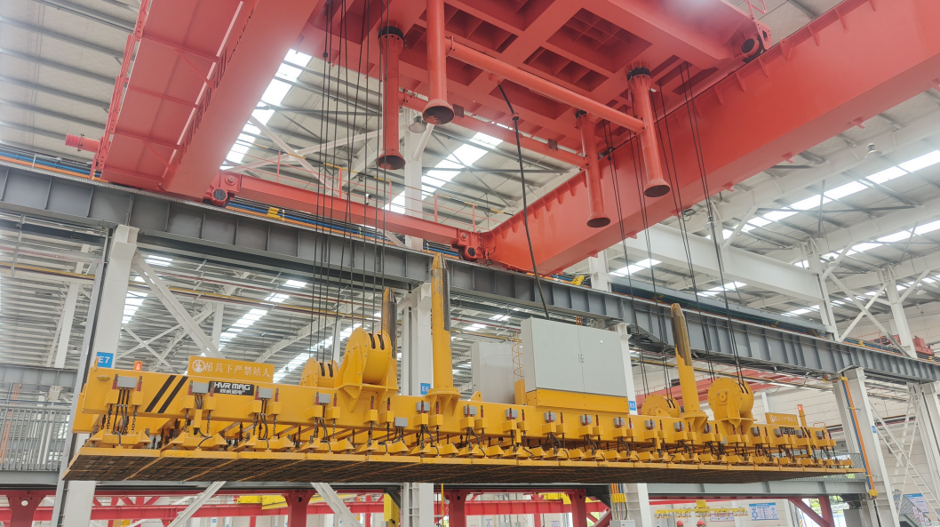 lifting magnets for sheet metal application in Steel Structure Company