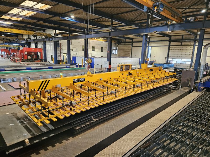 Electro Permanent Lifting Magnets For Cutting System Heavy Machinery Application
